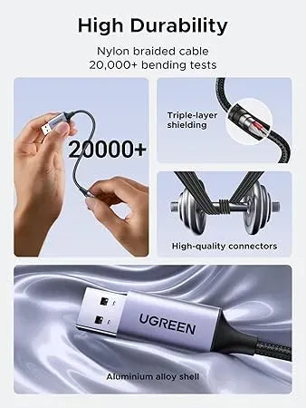 UGREEN USB3.0  To 3.5mm Audio Jack USB A Sound Card Adapter -  30757
