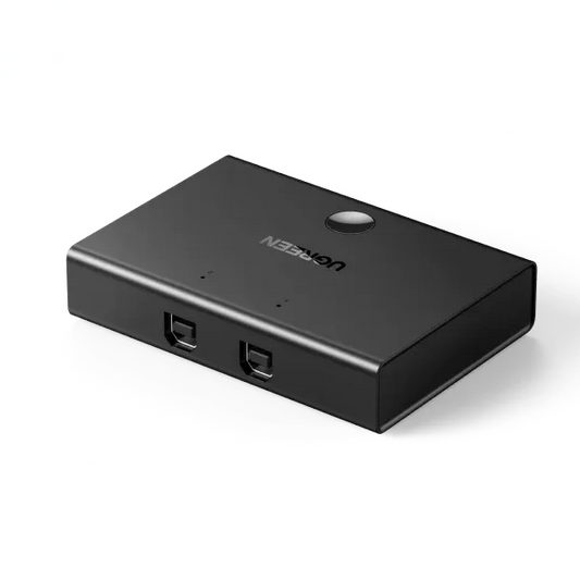 UGREEN USB Switch Selector, KM Switcher Box 2x1 Out USB 2.0 Sharing Switch Hub -  30345