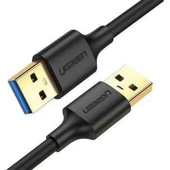 UGREEN USB-A 3.0 Male to Male Cable Speed up to 5Gbps 1m (Black) -  10370