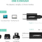 UGREEN USB-C Male to USB-B 2.0 Male Printer Cable ABS Plastic Case 1m  (Black) - 80811
