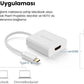 Converter Ugreen USB C to HDMI Adapter White 40273