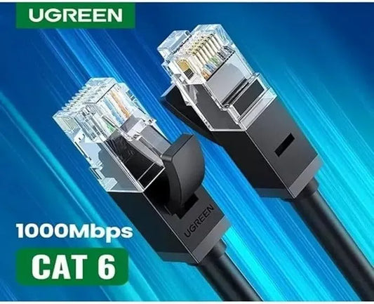 UGREEN Cat 6 8-Core U/UTP Ethernet Cable 1.5m (Black) - 60545