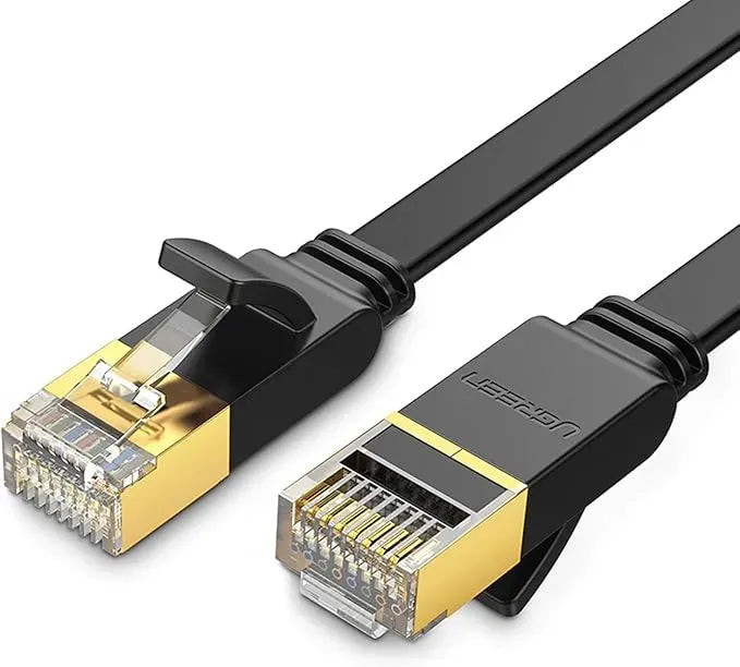 UGREEN Cat 7 U/FTP Lan Cable Flat Design 8m (Black) - 11264