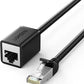 UGREEN Cat 6 F/UTP Ethernet RJ45 Extension Male/Female Patch Cords 1m 10/100/1000 -  11279