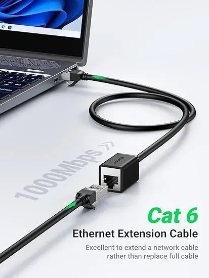 UGREEN Cat 6 F/UTP Ethernet RJ45 Extension Male/Female Patch Cords 1m 10/100/1000 -  11279