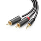 UGREEN 3.5mm Male to 2 RCA Male Audio Cable 3m (Gray) - 10512