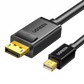 UGREEN Mini DP to DP Cable 1.5m (Black) - 10477