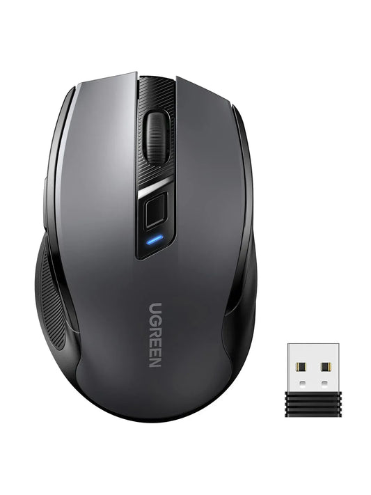 UGREEN Silent Mouse Bluetooth5.0 & Wireless 2.4G Dual Mode ,DPI 4000 - 25163