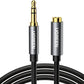 UGREEN 3.5mm Male to 3.5mm Female Extension Cable 1m (Black) - 10592
