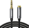 UGREEN 3.5mm Male to 3.5mm Female Extension Cable 1m (Black) - 10592