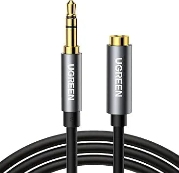 UGREEN 3.5mm Male to 3.5mm Female Extension Cable 3m (Black) - 10595