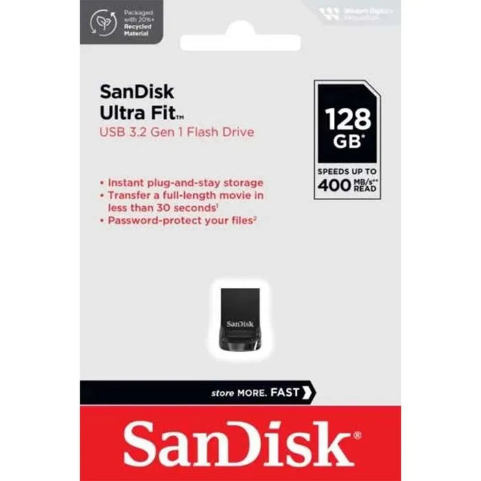 Flash Memory SanDisk SDCZ430 128GB USB 3.1 130MB/s G46