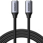 Cable Ugreen USB 3.1 type C Male to type C Male Nickel Plat Alum Shell 1.5m Gray 50751