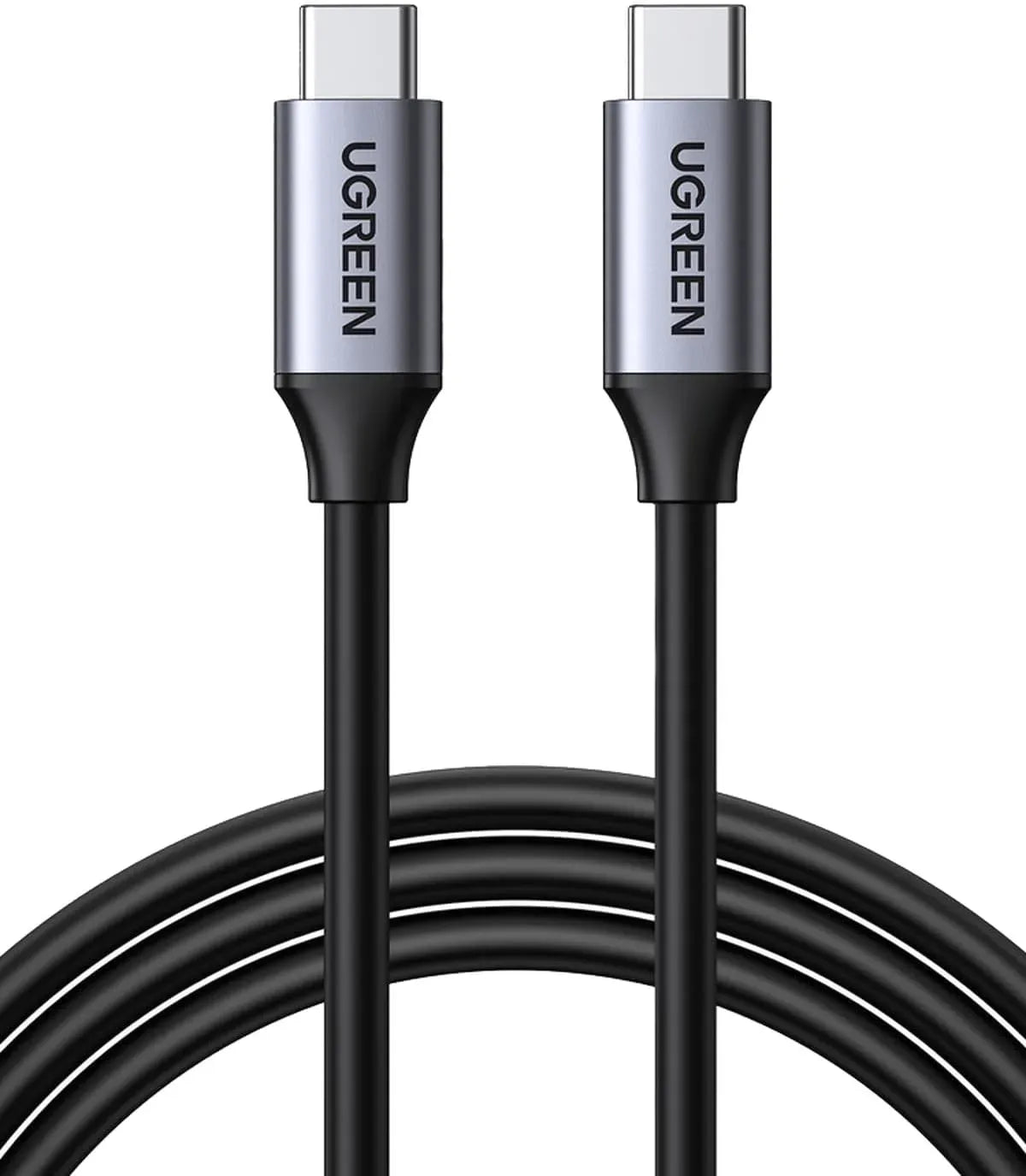 Cable Ugreen USB 3.1 type C Male to type C Male Nickel Plat Alum Shell 1.5m Gray 50751
