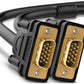 Ugreen-VGA Male to Male-Cable 2m-Black-11646