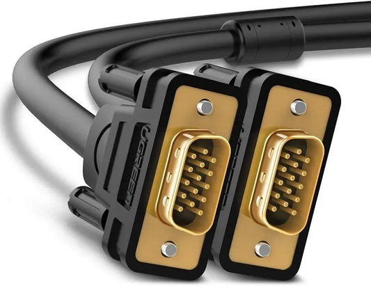 Ugreen-VGA Male to Male-Cable 3m-Black -11631