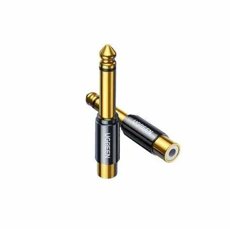 Converter Ugreen 6.35mm male to RCA female Adapter 80731