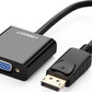Ugreen-cm455-DP Male to VGA Female Converter-Black-20415