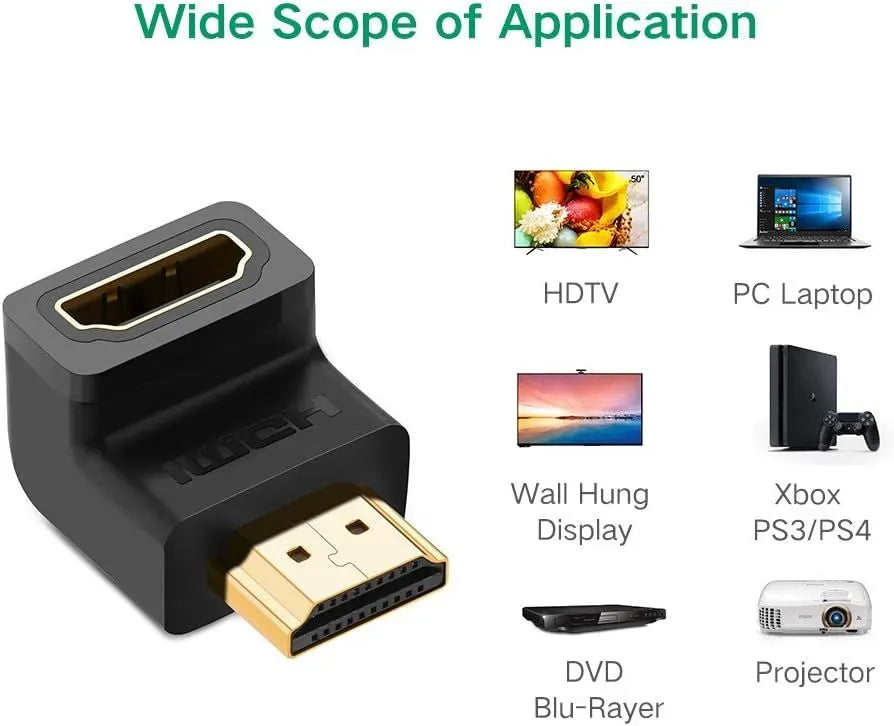 Converter Ugreen HD112 HDMI Male to Female Adapter Down 20109