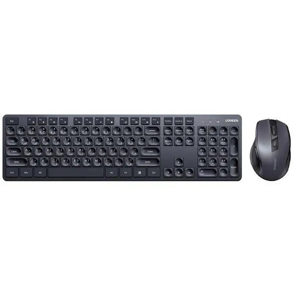 Combo-KB+MS-Ugreen-MK006 Wireless Black-45248
