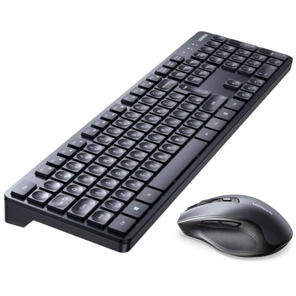 Combo-KB+MS-Ugreen-MK006 Wireless Black-45248