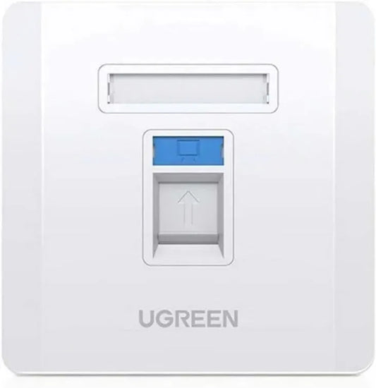 UGreen NW144 Single Port Wall Plate 1pc 80180