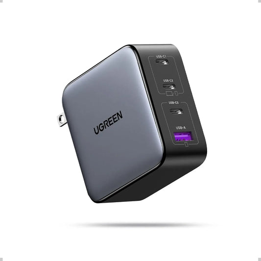 Ugreen Charger Nexode Fast Charger 100W 3*USB-C/1*USB A-Gray 40747
