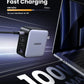 Ugreen Charger Nexode Fast Charger 100W 3*USB-C/1*USB A-Gray 40747