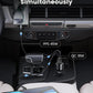 Ugreen-Fast Car Charger-63W-2-Port-USB-C/USB-A Gray-35023