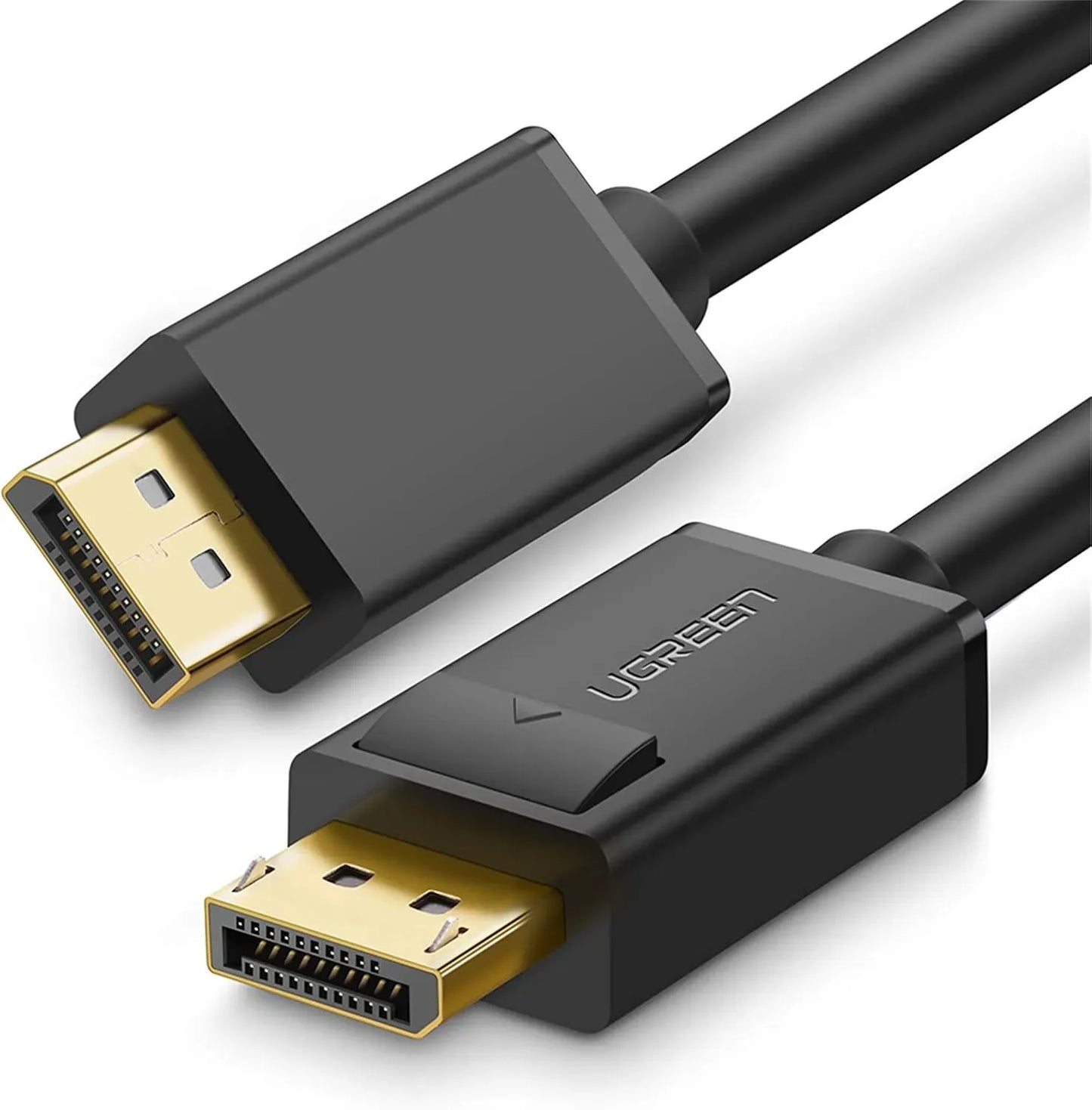 UGREEN DP Male to Male Cable Support 4K@60Hz;  2K@144Hz 2m (Black)-10211