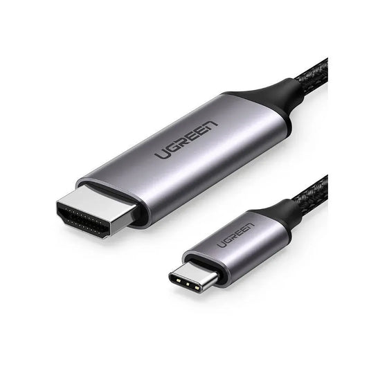 Cable Ugreen MM121 USB Type C to HDMI Cable  Male to Male ABS 1.5m Gray 30841