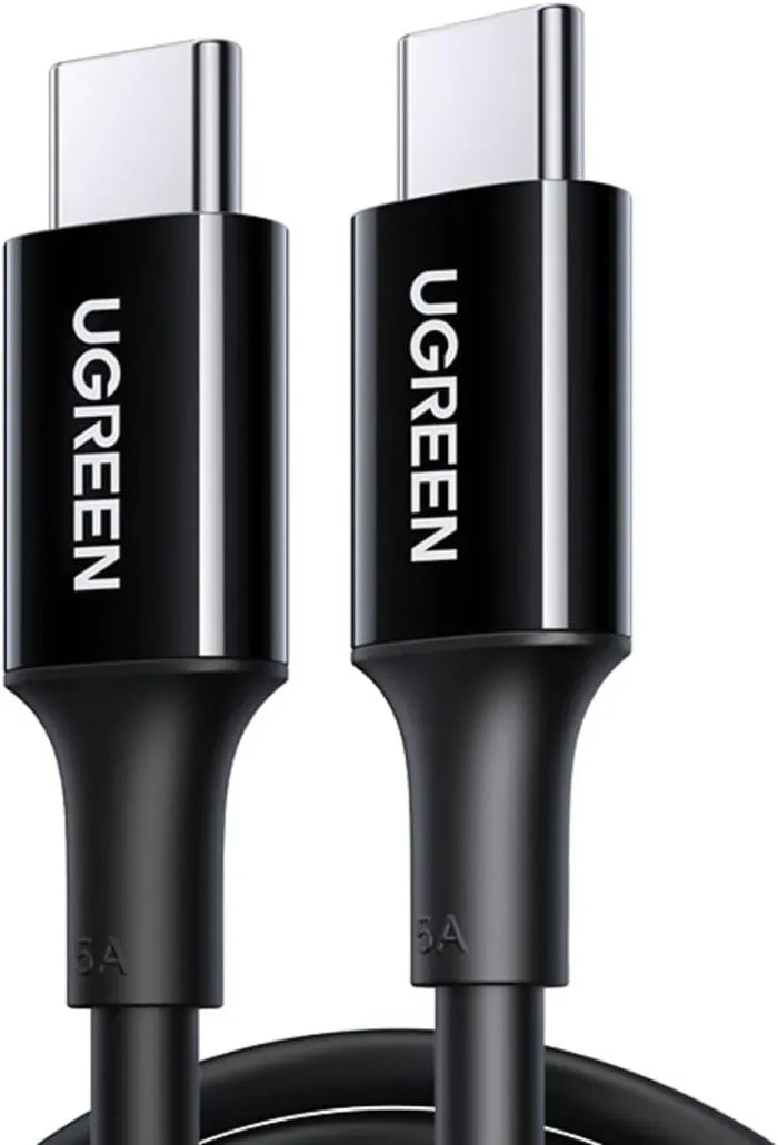 Ugreen MOB Type C to Type C 100W Data Cable 1M Black 80371