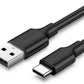 Cable Ugreen USB A to Type C Cable 3m Black 60826