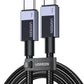 Ugreen-USB-C-to-USB-C-PD-Fast Charging-100W-Max-Space-Gray-1m-45063