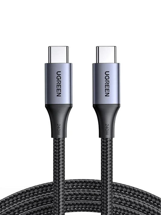 Ugreen-USB-Type C-USB-Type C-Power-Delivery-240W-5A-1m-gray-15311