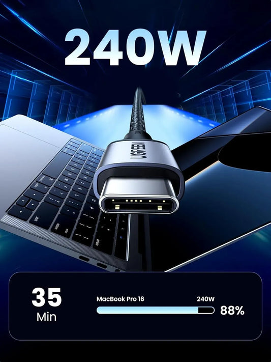 Ugreen-USB-Type C-USB-Type C-Power-Delivery-240W-5A-1m-gray-15311