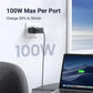 Charger-Ugreen-Nexode 100W Charger 4-Port 1USB A-3USB C-Gray-90928