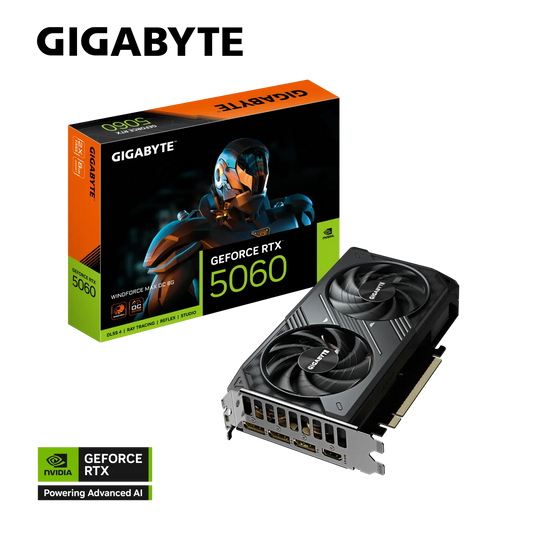 GIGABYTE RTX 5060 WINDFORCE MAX OC 8G GDDR7