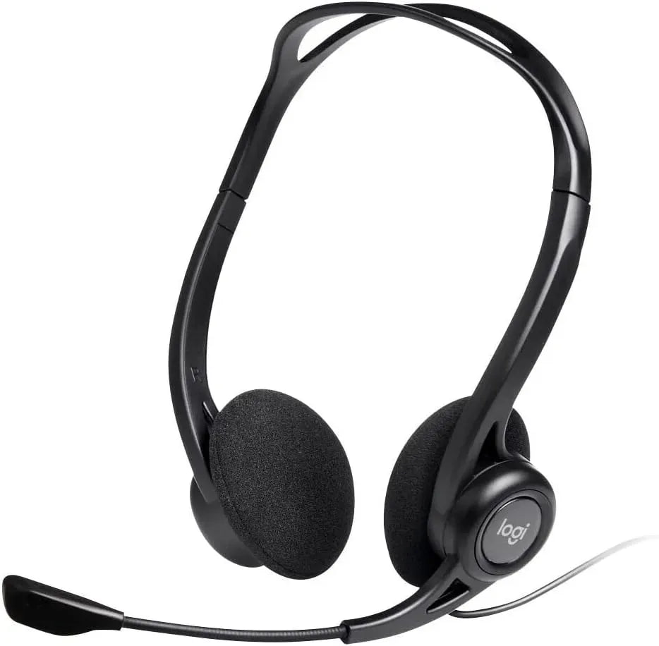 Headphone Logitech Headset 960 USB Black 981 000100