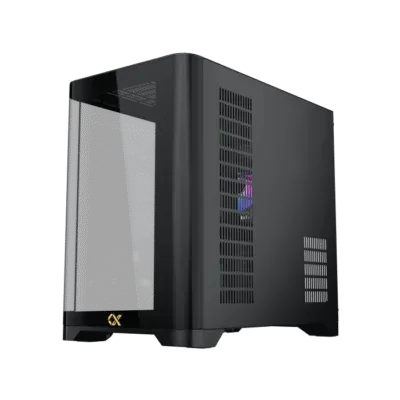 PC Case Xigmatek Crystal Storm 4 fan PWM Argb Curved TG Asgard 750W 80+ Bronze Mid Tower