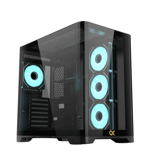 Xigmatek Crystal Storm RGB Curved TG Case
