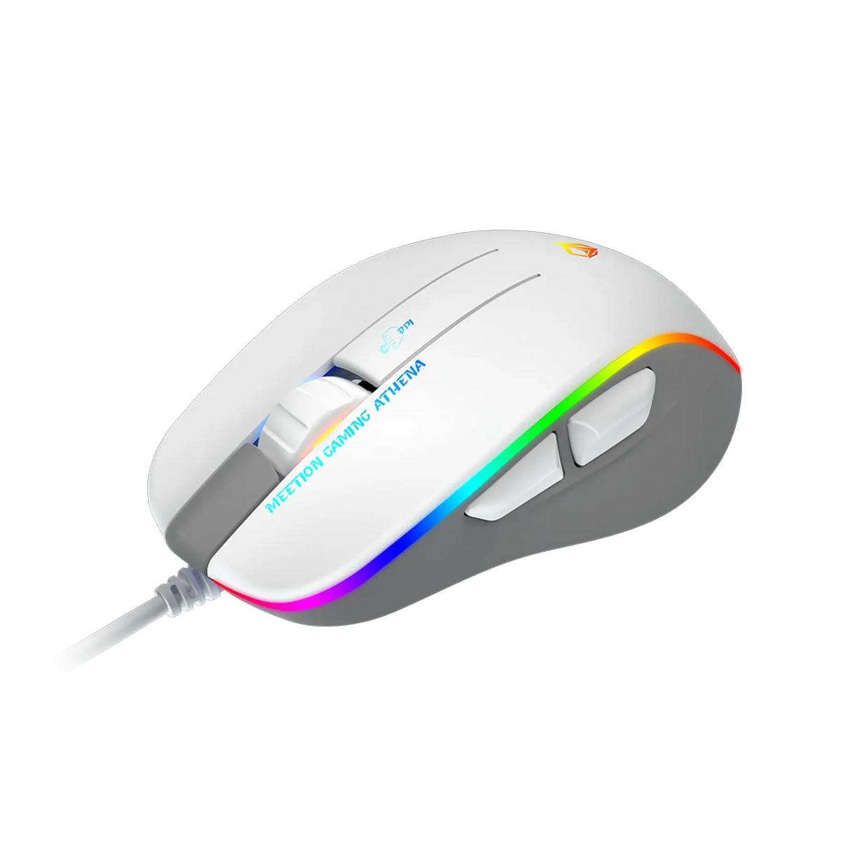 Meetion-Mouse-GM23-2023-RGB-Gaming-White
