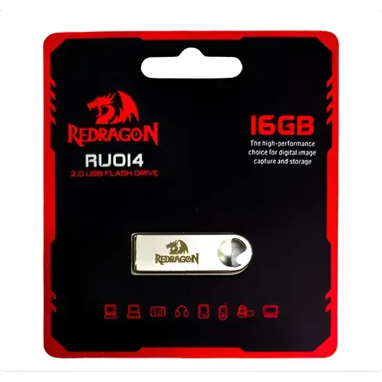 FMM Redragon RU014 16GB USB 2.0 Metal
