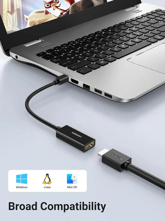 Ugreen Converter Ugreen Mini DP To HDMI 4K Black 40360