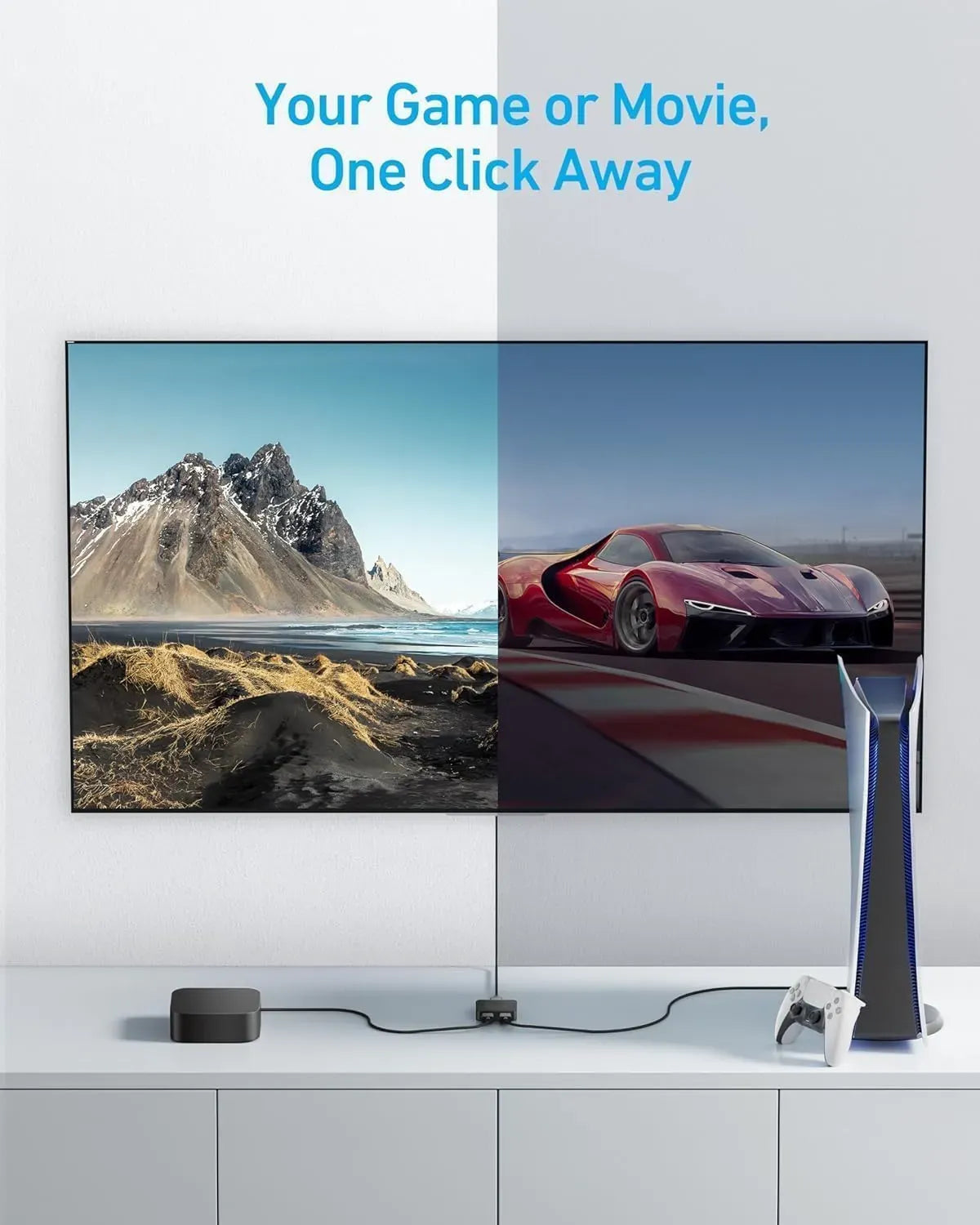 Anker-Switch HDMI-2 IN 1-Gray-A83H10A1