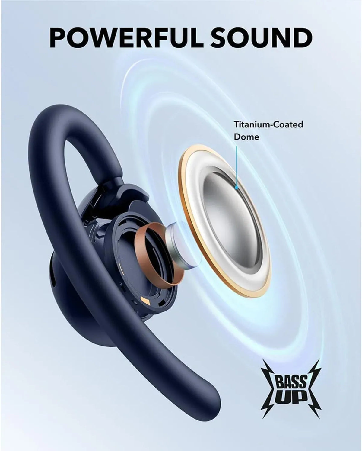Headphone Earbuds Anker V20I A3876H31 Blue