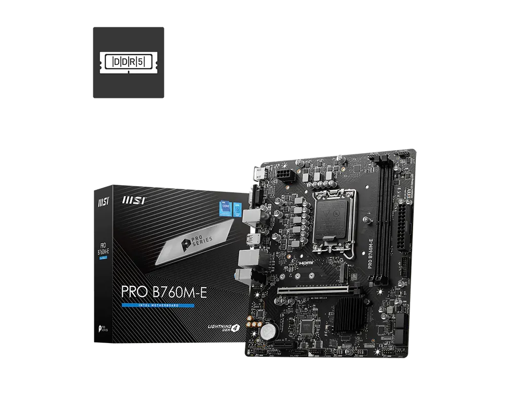 MSI PRO B760M-E DDR5