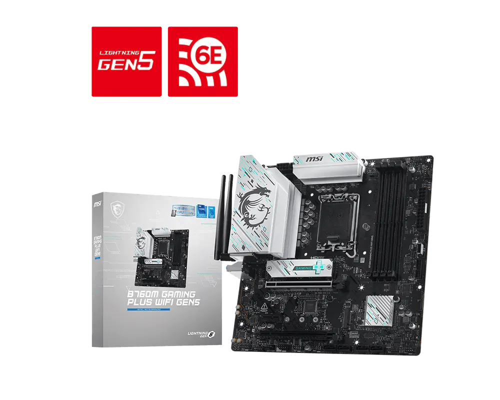 MSI B760M GAMING PLUS WI-FI GEN5