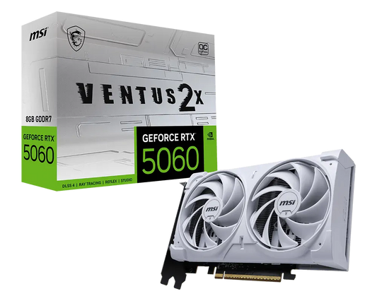 MSI RTX 5060 VENTUS 2X WHITE 8G GDDR7