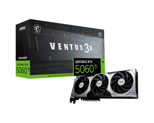 MSI RTX 5060 TI VENTUS 3X OS 16G GDDR7